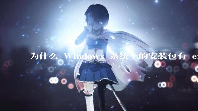 为什么 Windows 系统上的安装包有 exe 和 msi 两种格式，有什么区别？